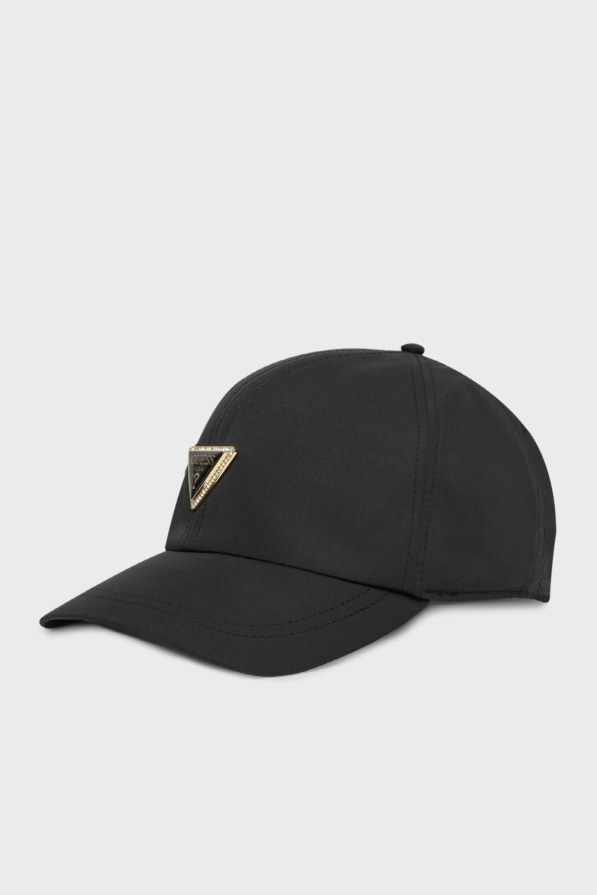 Guess Baseball Üçgen Logolu  AW5396POL01 Kadın Şapka AW5396 POL01 BLA SİYAH