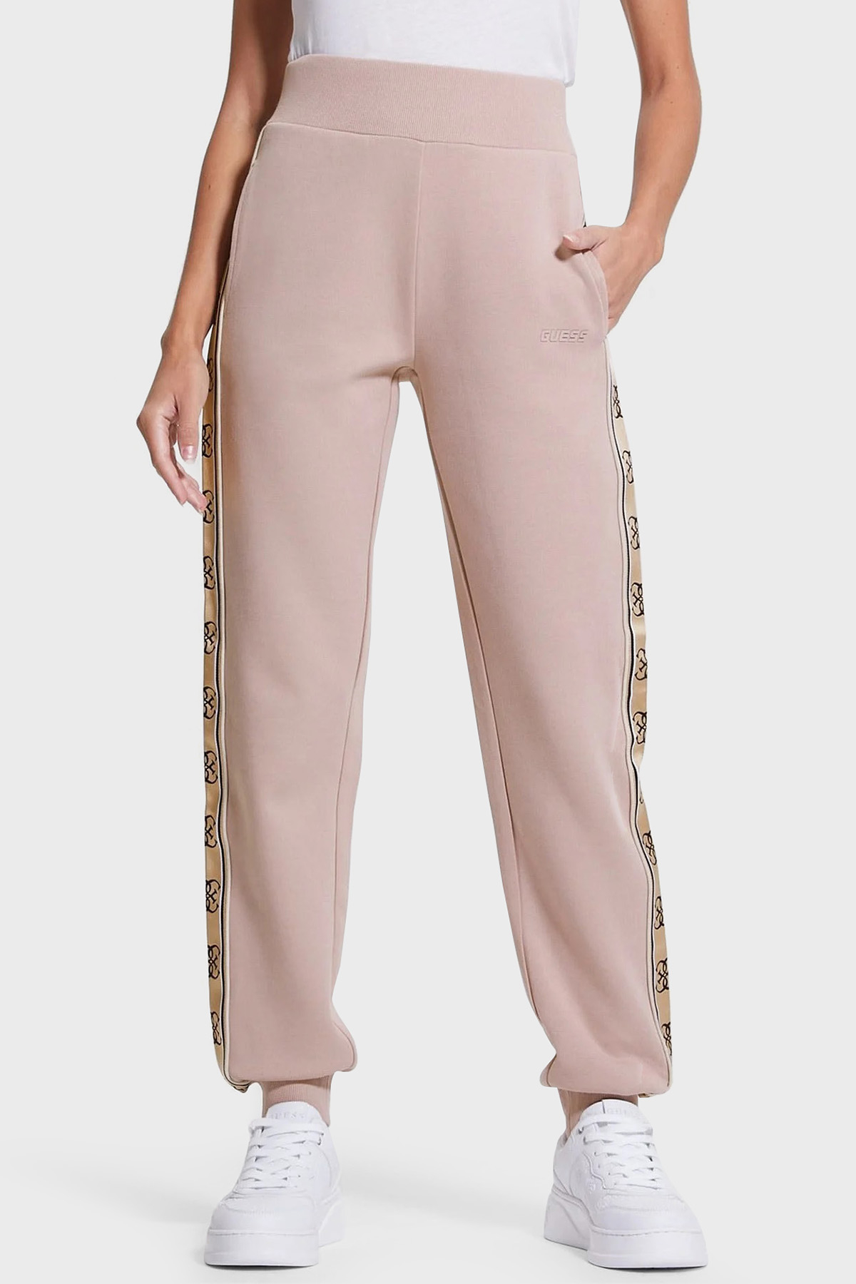 Guess Britney Pamuklu Regular Fit Jogger  V2YB15KB3P2 Kadın Pantolon V2YB15KB3P2 G4Q9 VİZON