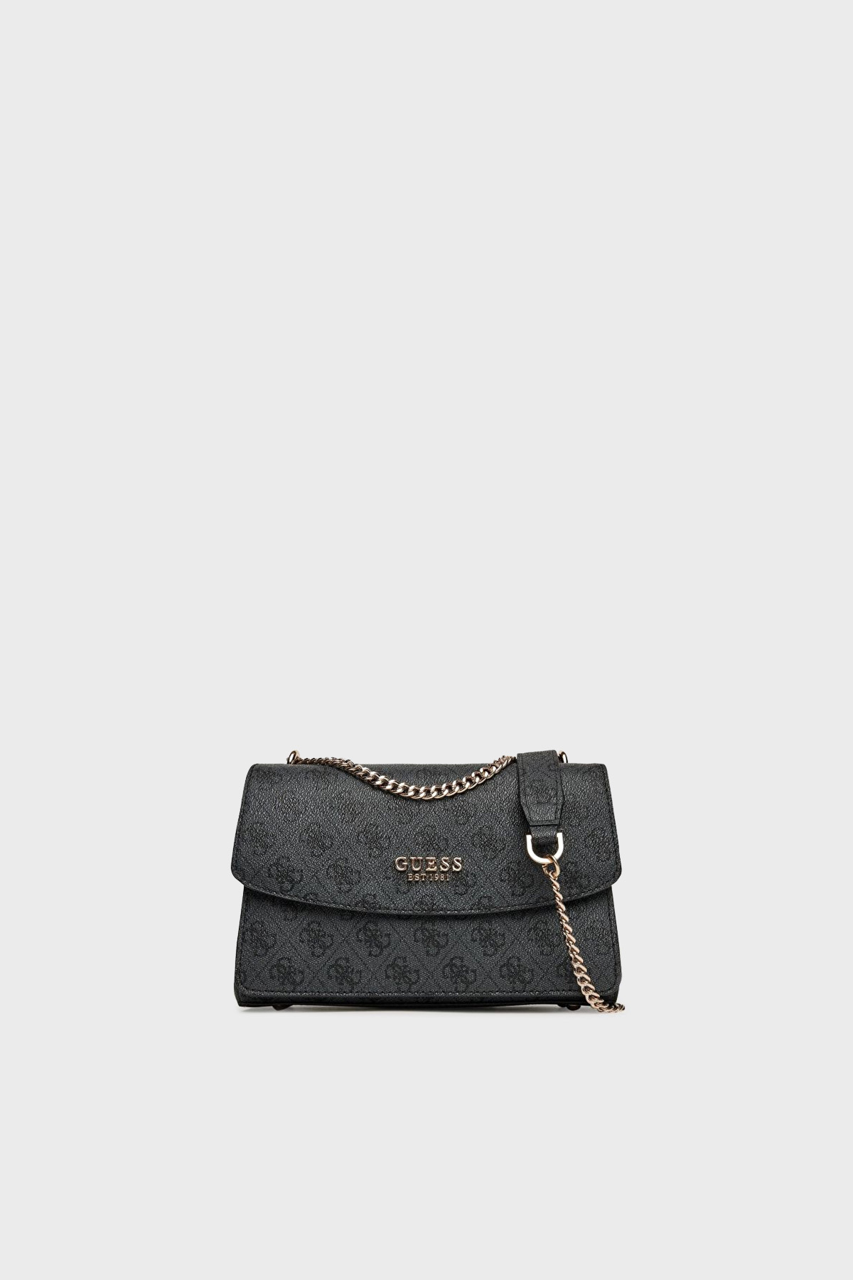 Guess Calista 4G Logolu Zincir Askılı  HWSG7334210 Kadın Çanta HWSG73 34210 CLO ANTRASİT