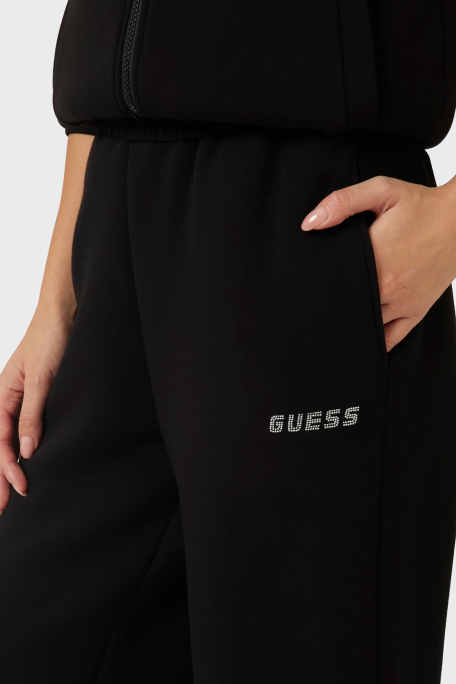 ëOGGë  Reverse Weave Core Erkek Siyah Standard Fit Elastic Cuff Pants