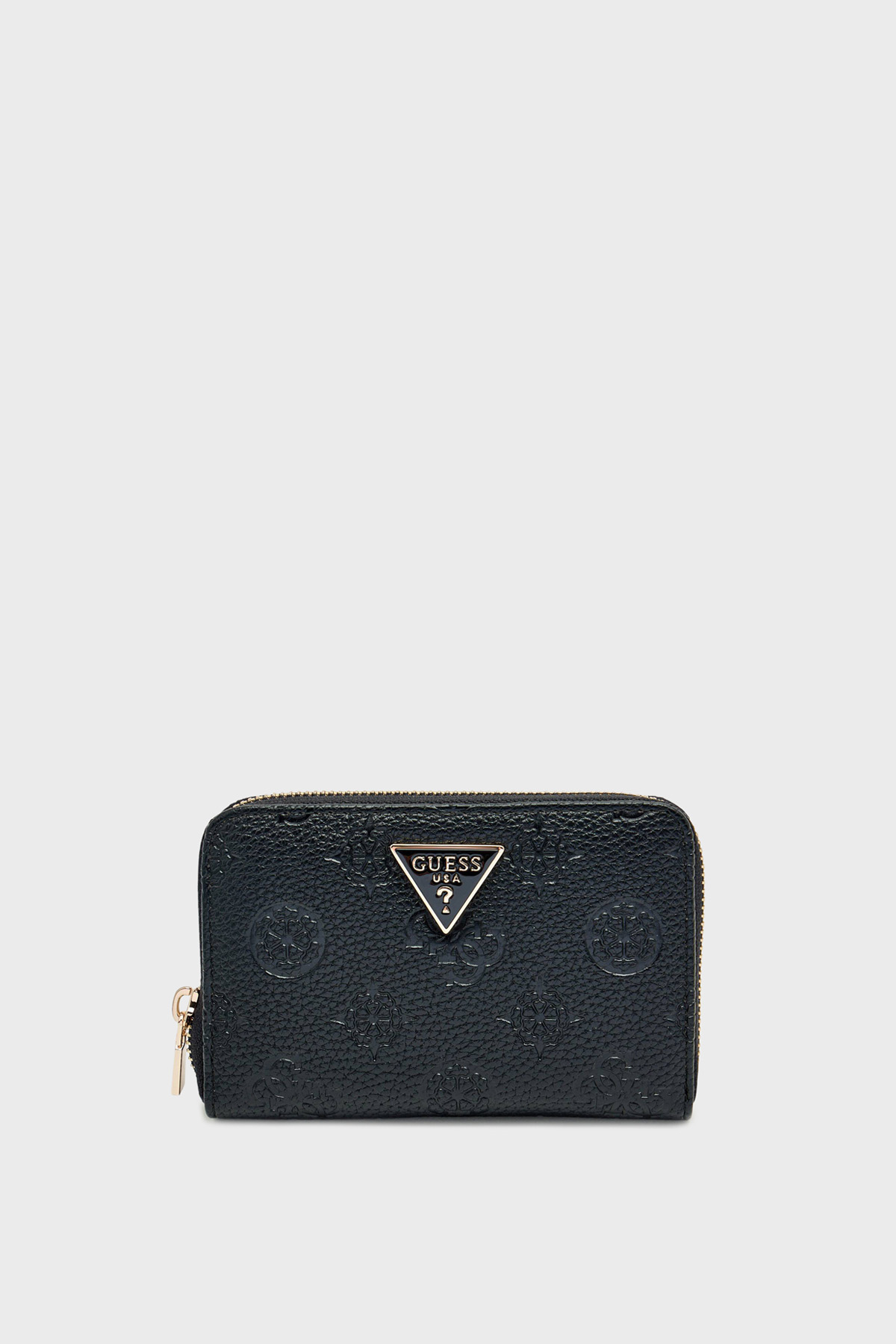 Guess Cresidia 4G Logolu Fermuarlı  SWPD9888140 Kadın Cüzdan SWPD98 88140 BLO SİYAH