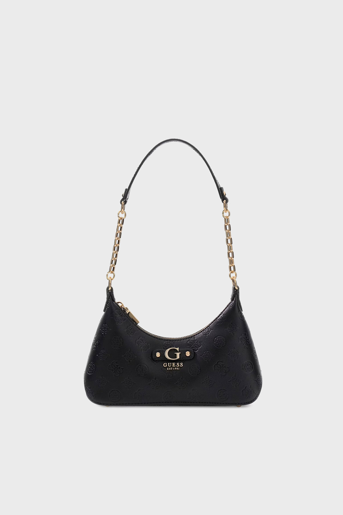 Guess Dita 4G Logolu Omuz Askılı  HWPD7602180 Kadın Çanta HWPD76 02180 BLO SİYAH