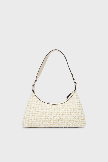 Guess Everlee Logolu Yün Karışımlı Tweed HWAT8679180 Bayan Çanta