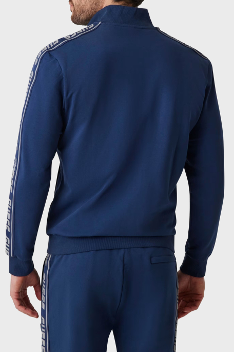 Guess Full Zip Pamuklu Regular Fit Dik Yaka Fermuarlı Z2YQ12K6ZS1