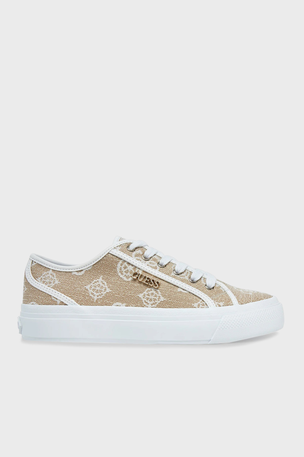 Guess Jelexa7 4G Logolu Sneaker  FLJJX7FAL12 Kadın Ayakkabı FLJJX7 FAL12 WHITE BEYAZ