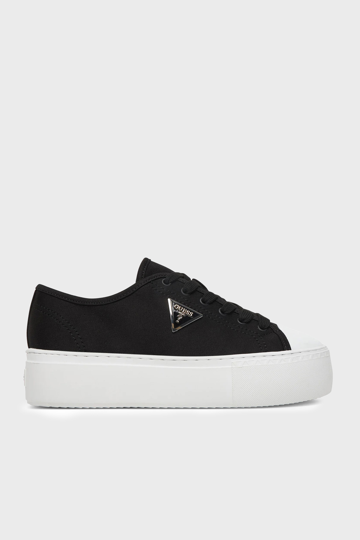 Guess Joezi Logolu Kalın Tabanlı Sneaker  FLJJZ3FAB12 Kadın Ayakkabı FLJJZ3 FAB12 BLACK SİYAH