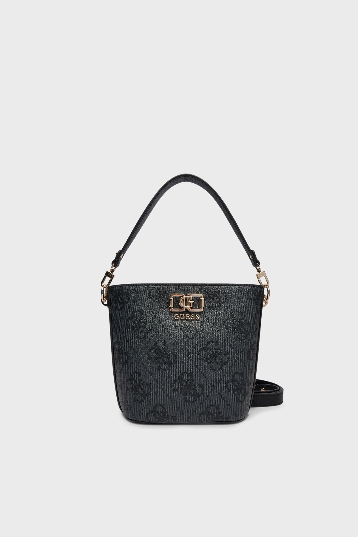 Guess Karnilla 4G Logolu Çıkarılabilir Askılı  HWOS9901010 Kadın Çanta HWOS99 01010 CLO ANTRASİT