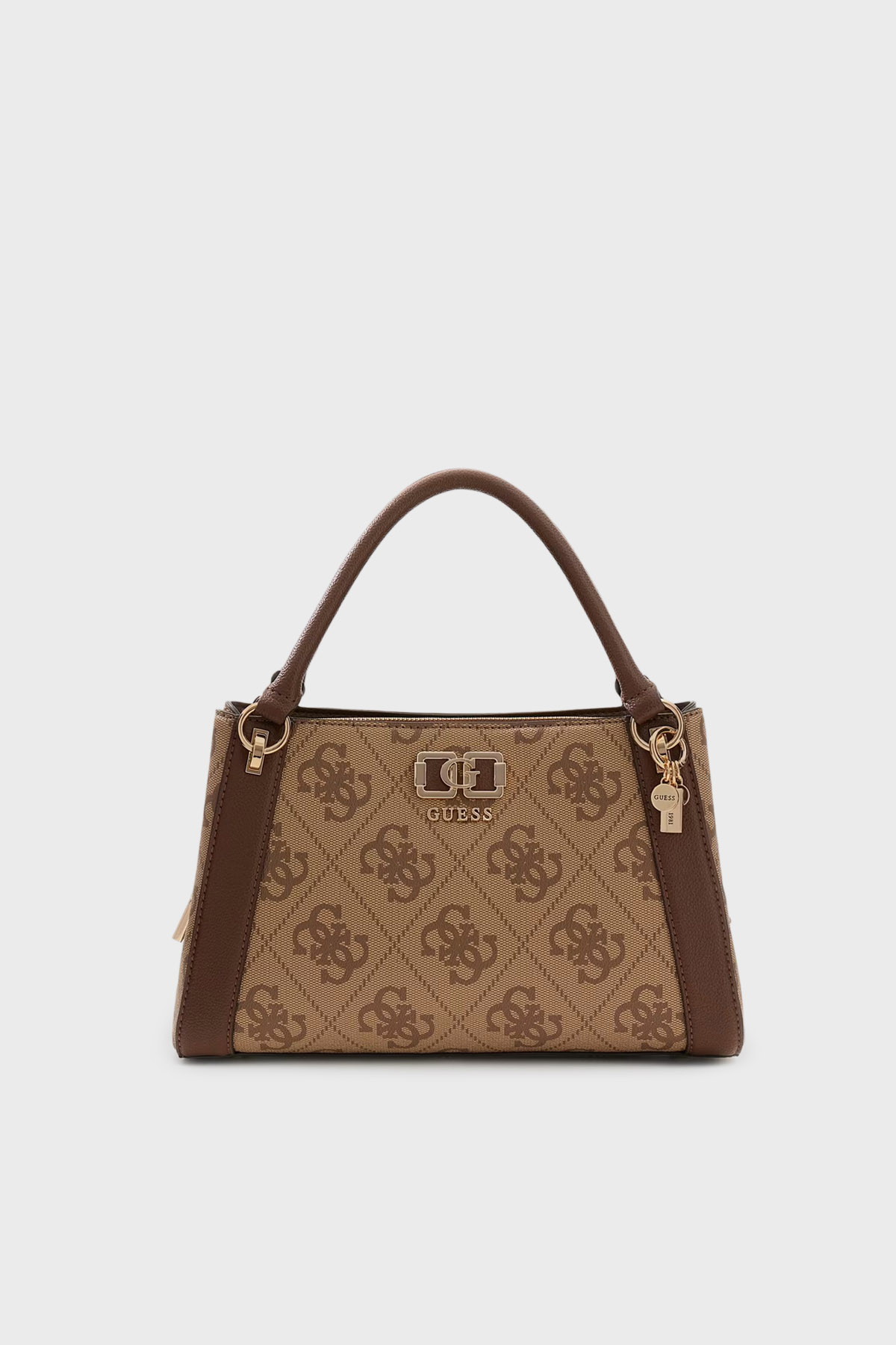Guess Karnilla 4G Logolu Çıkarılabilir Askılı  HWOS9901060 Kadın Çanta HWOS99 01060 LGW KAHVE