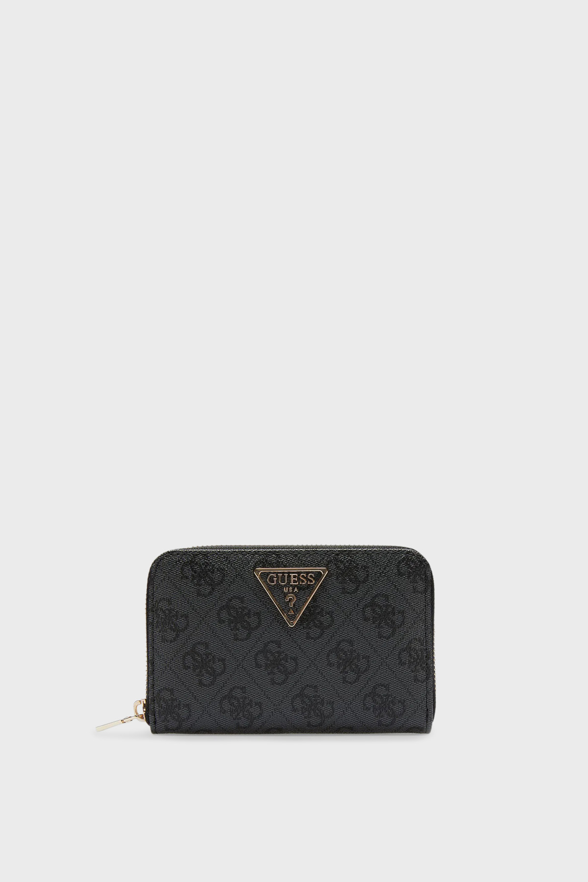 Guess Laurel Logolu Fermuarlı  SWSG7459140 Kadın Cüzdan SWSG74 59140 CLO ANTRASİT