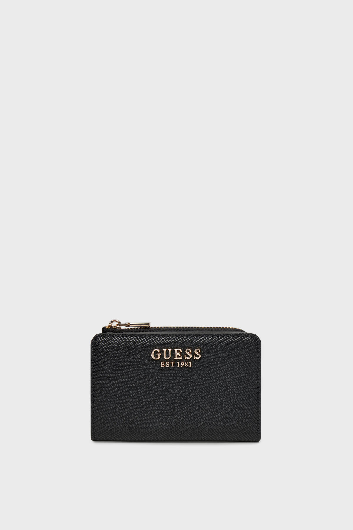 Guess Laurel Logolu Fermuarlı  SWZG7459156 Kadın Cüzdan SWZG74 59156 BLA SİYAH