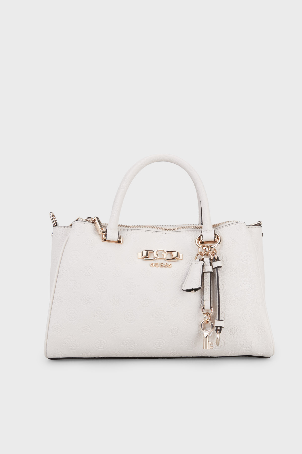 Guess Logolu Çıkarılabilir Askılı   HWPD9916060 Kadın Çanta HWPD99 16060 STL EKRU
