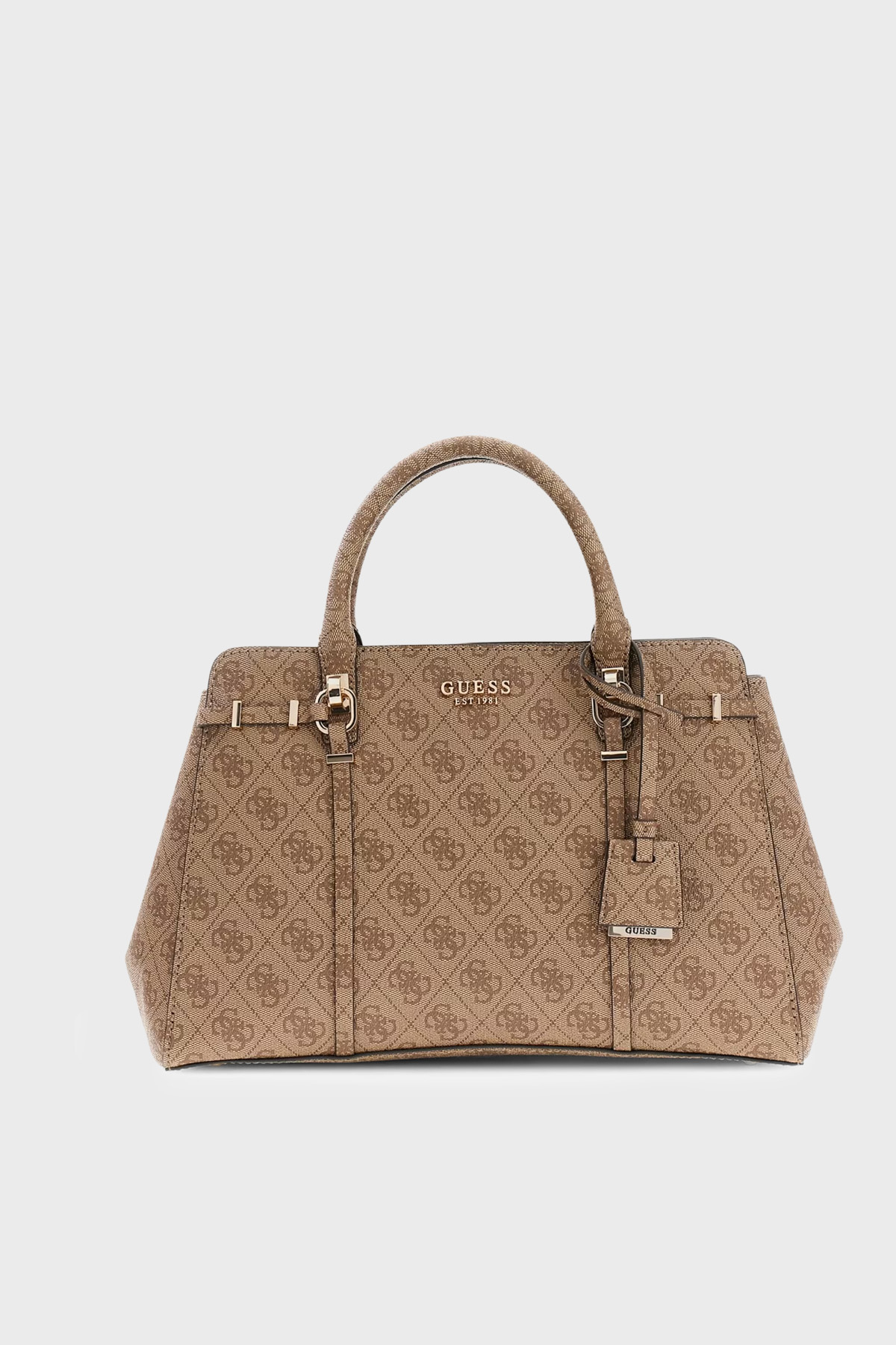 Guess Logolu Çıkarılabilir Askılı  HWSG9917060 Kadın Çanta HWSG99 17060 LTL KAHVE