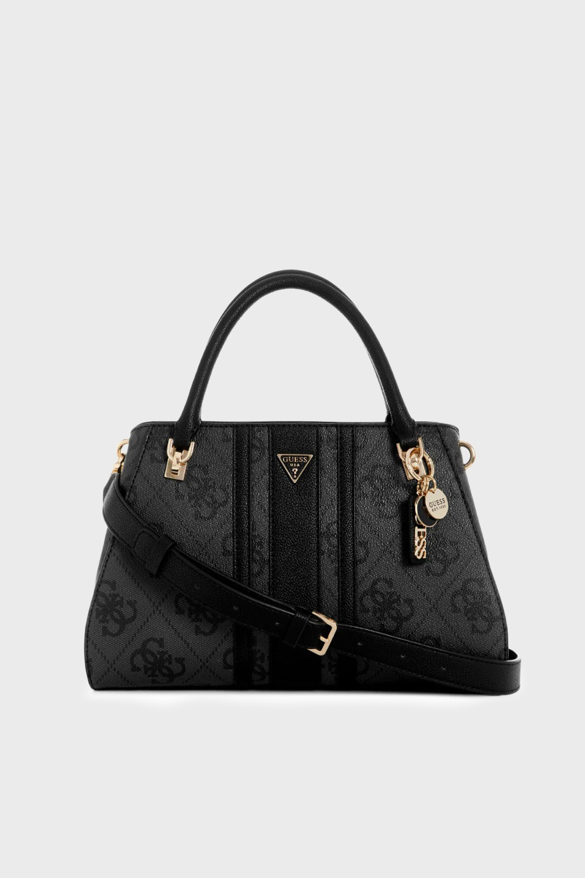 Guess Logolu Çıkarılabilir Askılı  HWSS9672070 Kadın Çanta HWSS96 72070 CLO ANTRASİT