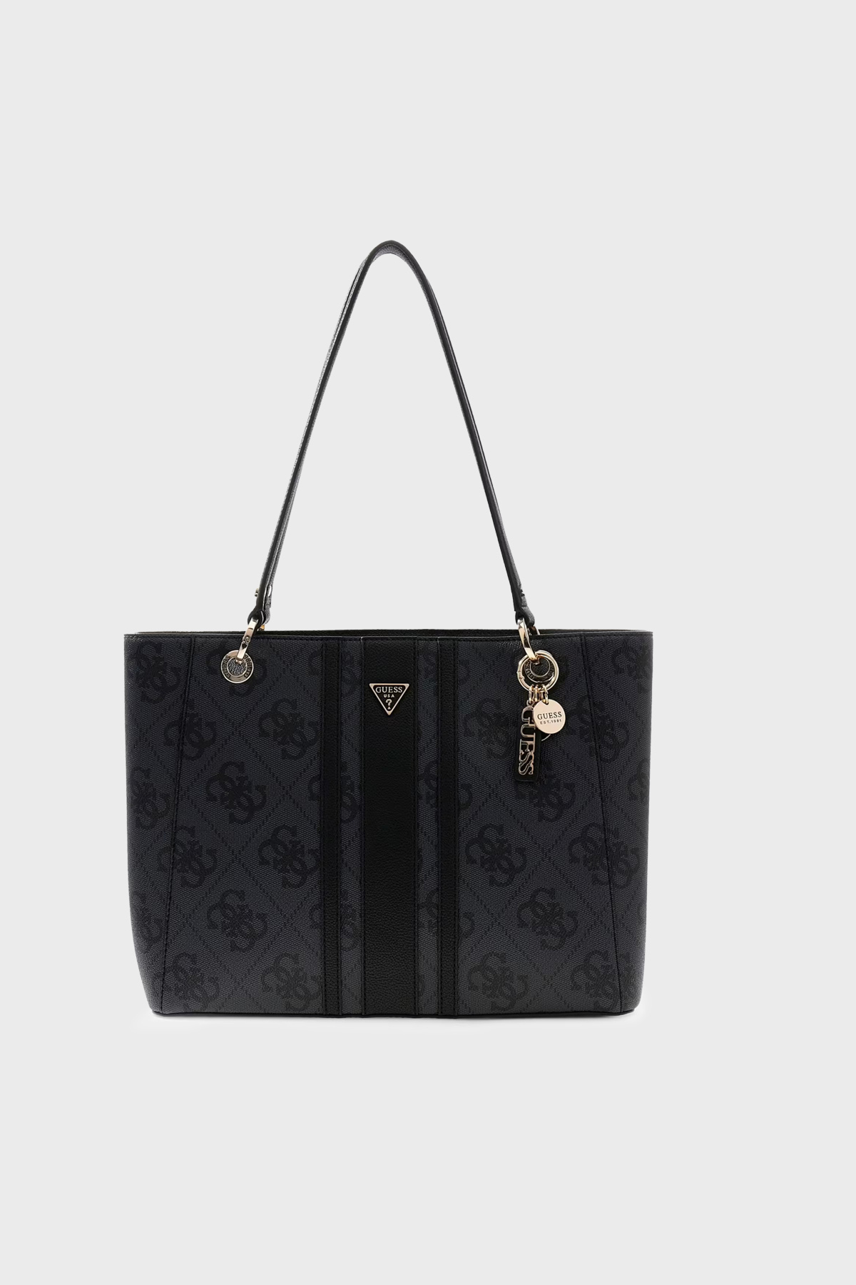 Guess Logolu Omuz Askılı Tote  HWSS9672250 Kadın Çanta HWSS96 72250 CLO ANTRASİT