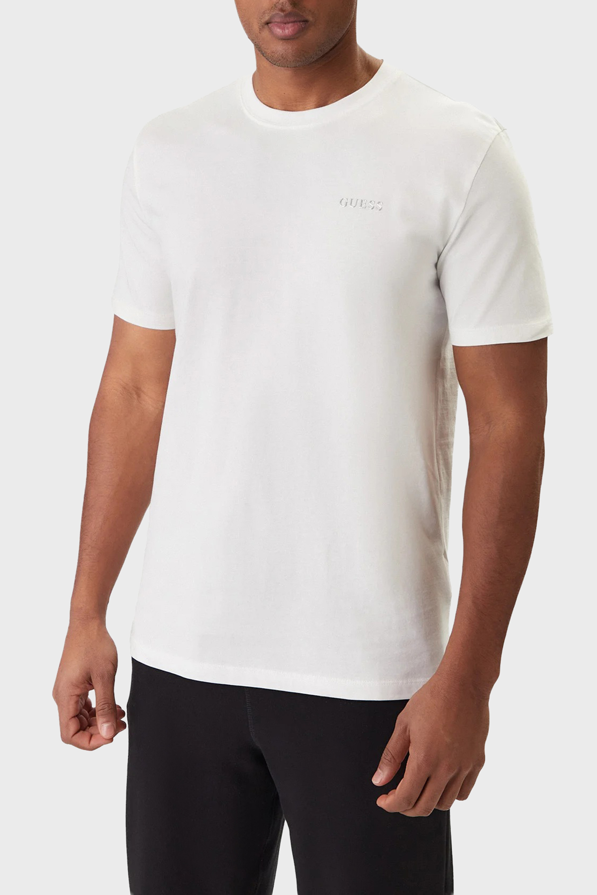 Guess Marzio Pamuklu Regular Fit Logolu Bisiklet Yaka  Z6RI17I3Z14 Erkek T Shirt Z6RI17 I3Z14 G018 BEYAZ