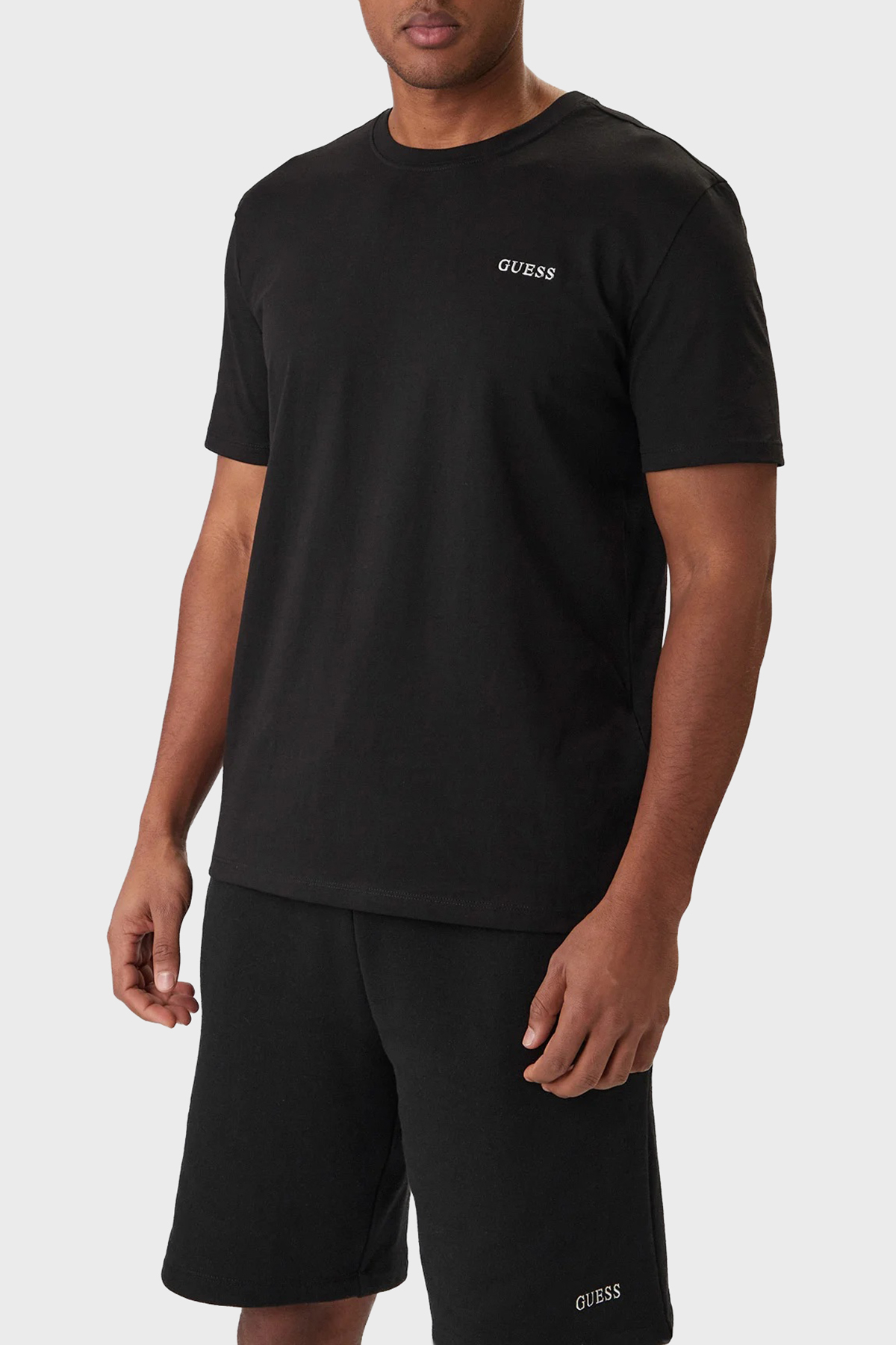 Guess Marzio Pamuklu Regular Fit Logolu Bisiklet Yaka  Z6RI17I3Z14 Erkek T Shirt Z6RI17 I3Z14 JBLK SİYAH