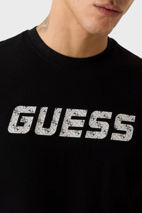 Guess Maska Pamuklu Regular Fit Bisiklet Yaka Z6RI15I3Z14 Erkek T