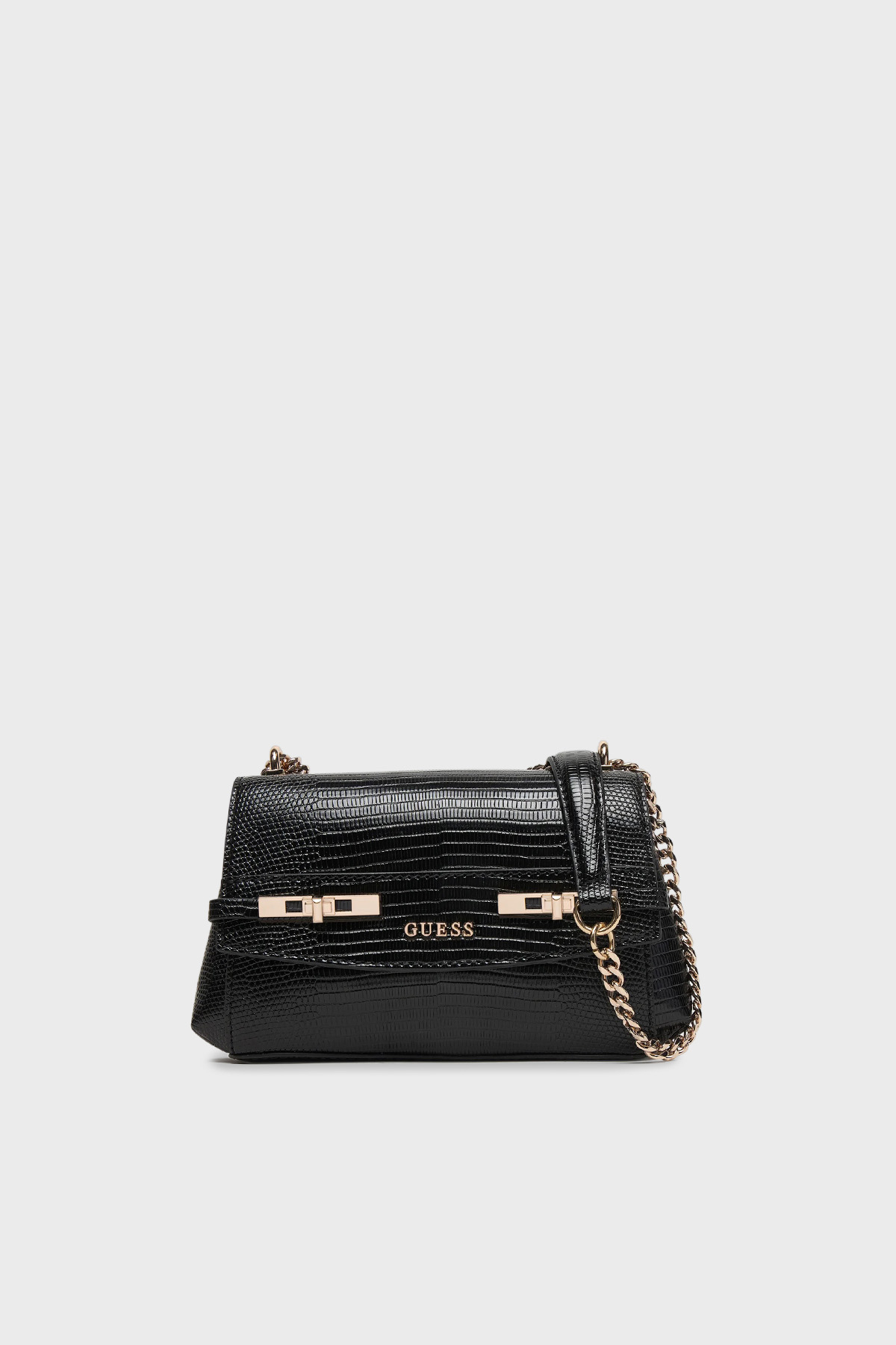 Guess Melinda Logolu Zincir Askılı  HWKL9933780 Kadın Çanta HWKL99 33780 BLA SİYAH
