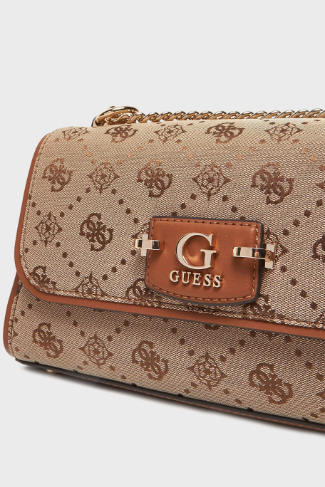 Guess Neda Tamamı Logolu Zincir Askılı HWJP9654210 Bayan Çanta