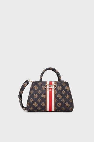 Guess Nelka Logolu Çıkarılabilir Uzatma Askılı HWPG9307760 Bayan Çanta HWPG9307760 MLO SİYAH - Guess