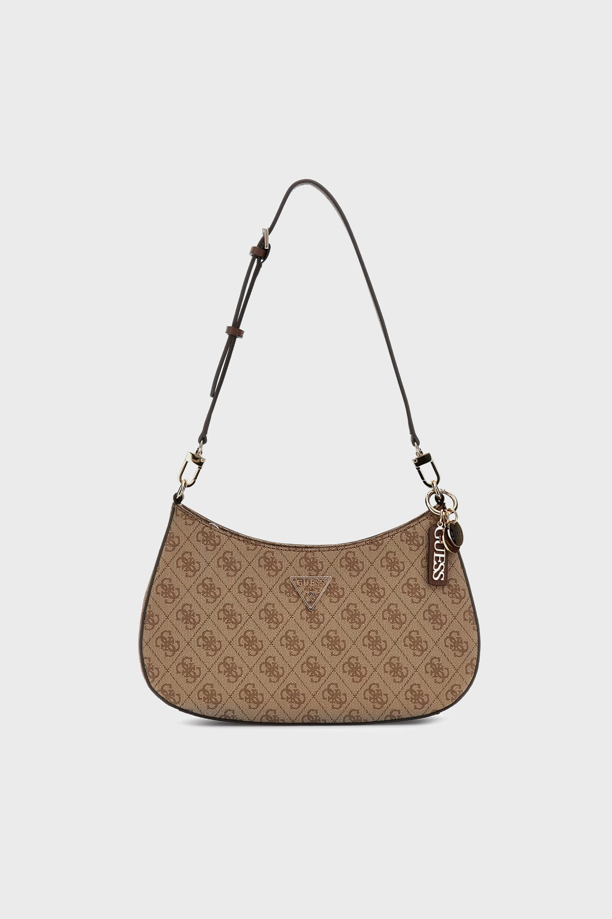 Guess Noelle 4G Logo Baskılı Ayarlanabilir Askılı  HWBG9672180 Kadın Çanta HWBG96 72180 LGW Kahve