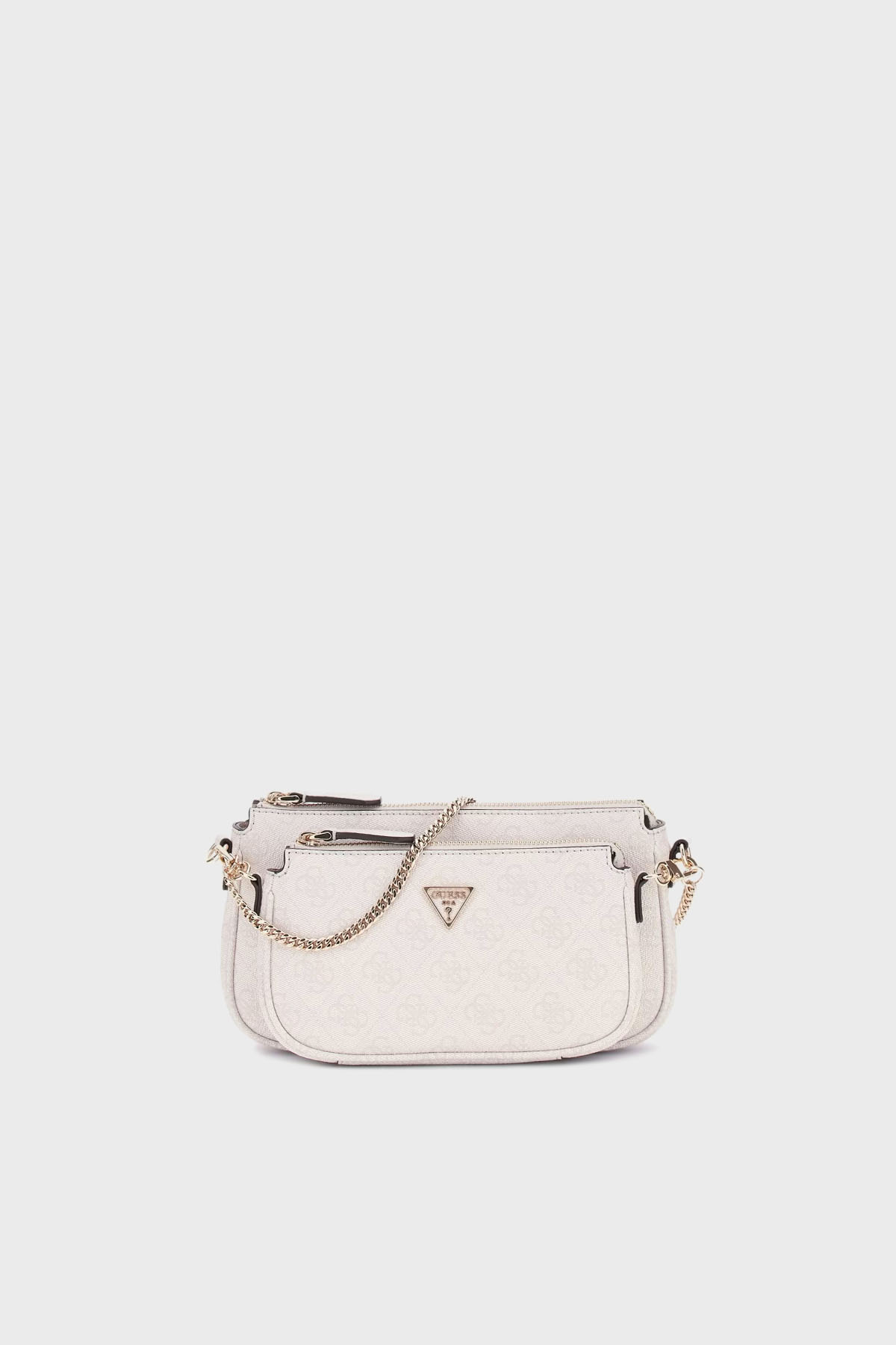 Guess Noelle 4G Logo Baskılı Çıkarılabilir Askılı Mini  HWBG9672710 Kadın Çanta HWBG96 72710 DKO BEJ