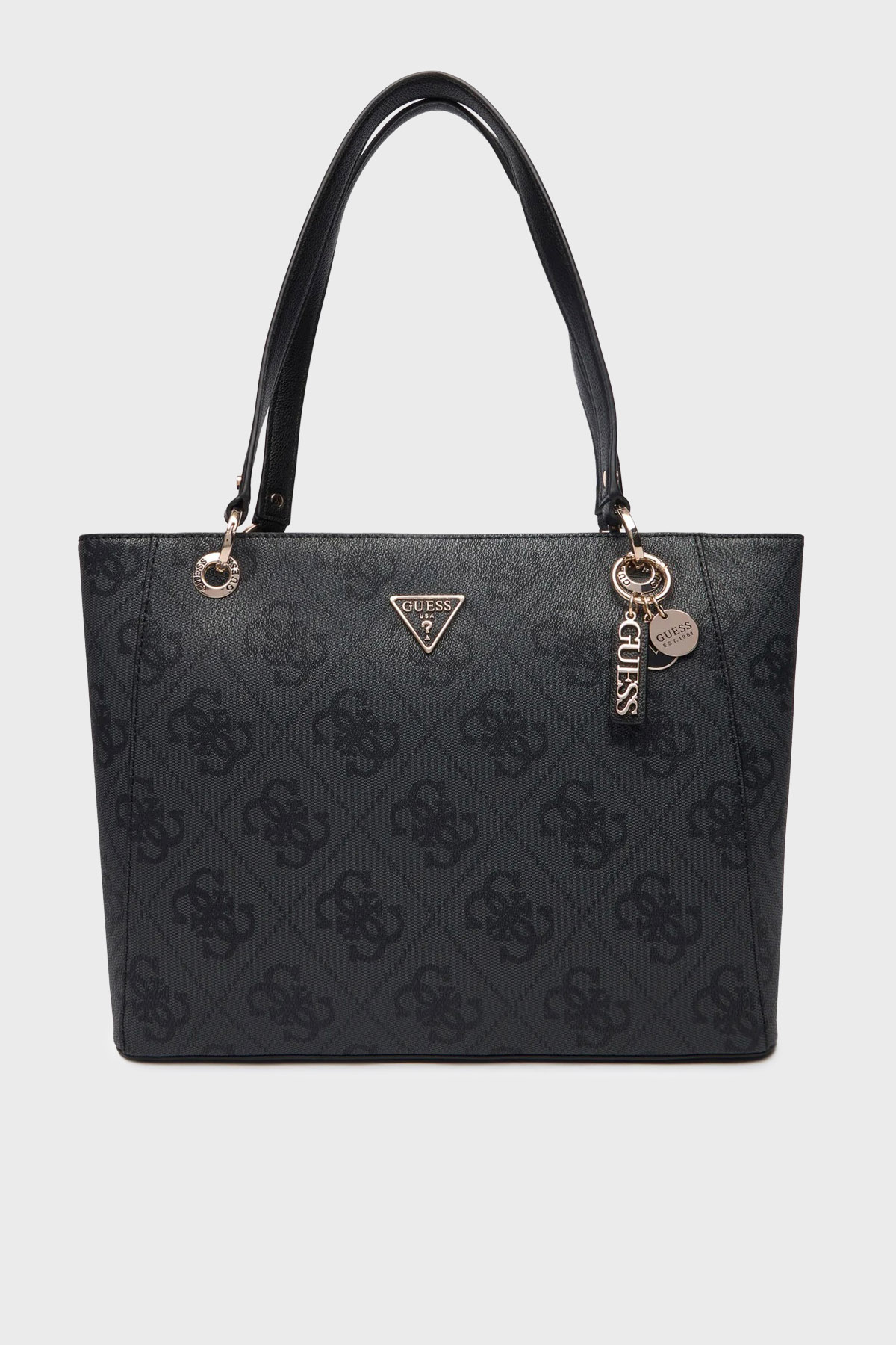 Guess Noelle 4G Logolu Omuz Askılı Tote  HWSO9672250 Kadın Çanta HWSO96 72250 CLO ANTRASİT