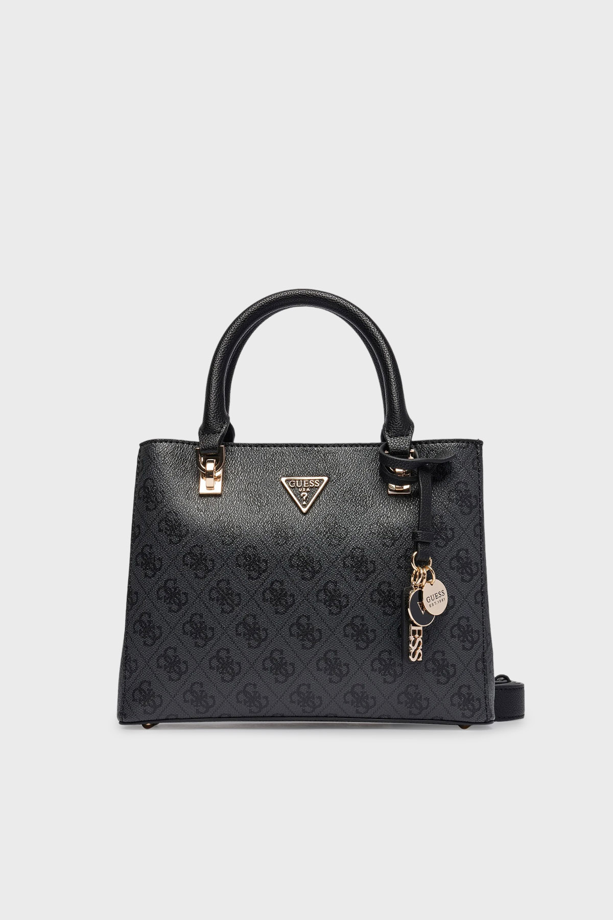 Guess Noelle Logolu Çıkarılabilir Askılı  HWBG9672050CLO Kadın Çanta HWBG96 72050 CLO ANTRASİT