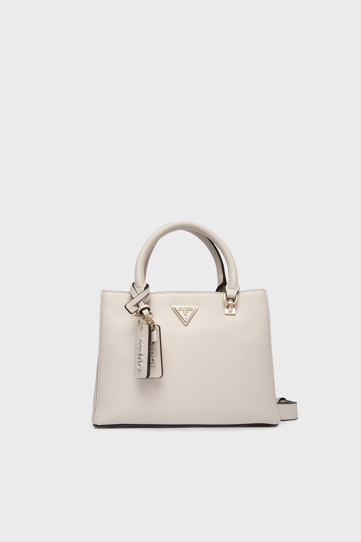 Guess Noelle Logolu Çıkarılabilir Askılı  HWZG9672050 Kadın Çanta HWZG96 72050 BON EKRU