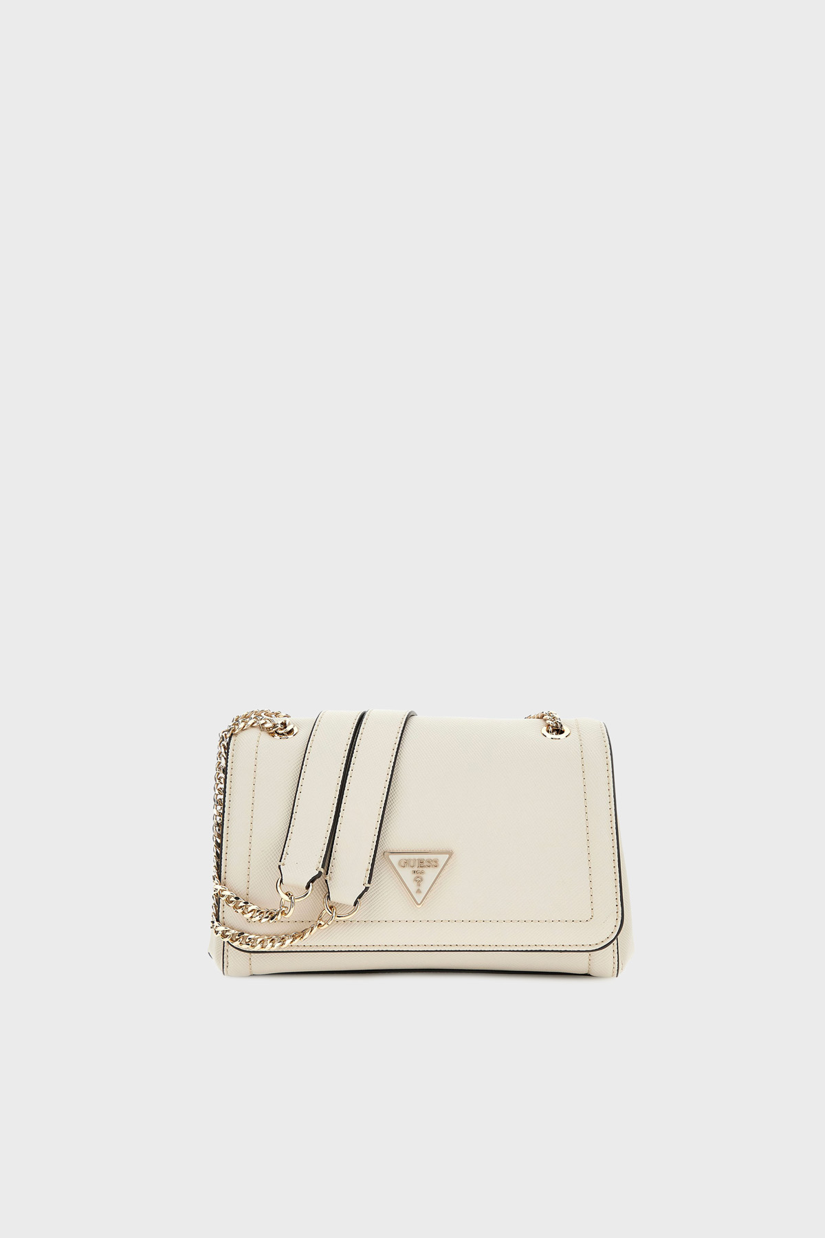 Guess Noelle Logolu Zincir Askılı  HWZG9672210 Kadın Çanta HWZG96 72210 BON EKRU