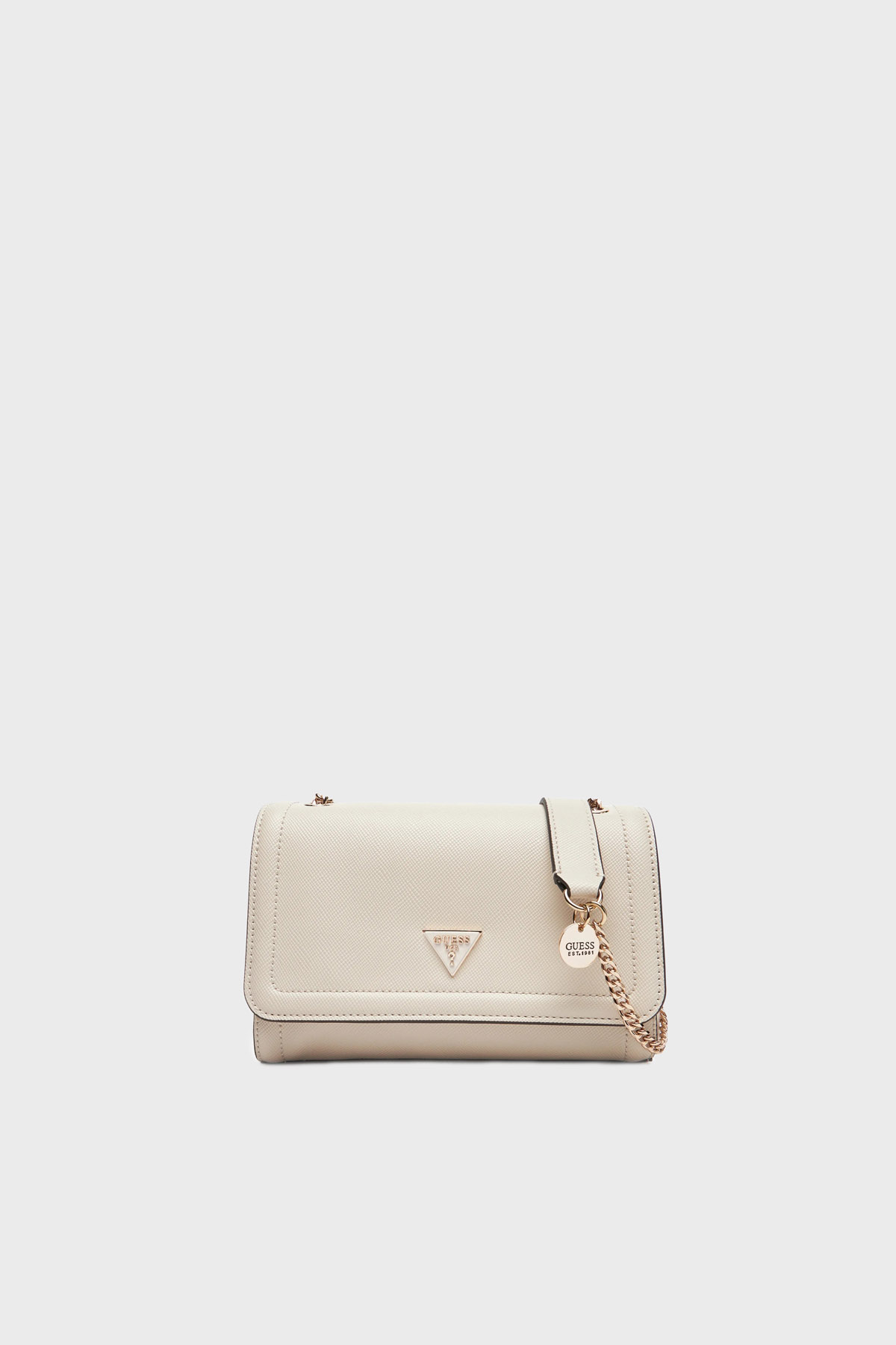 Guess Noelle Logolu Zincir Askılı  HWZG9672210 Bayan Çanta HWZG96 72210 TAU KAHVE