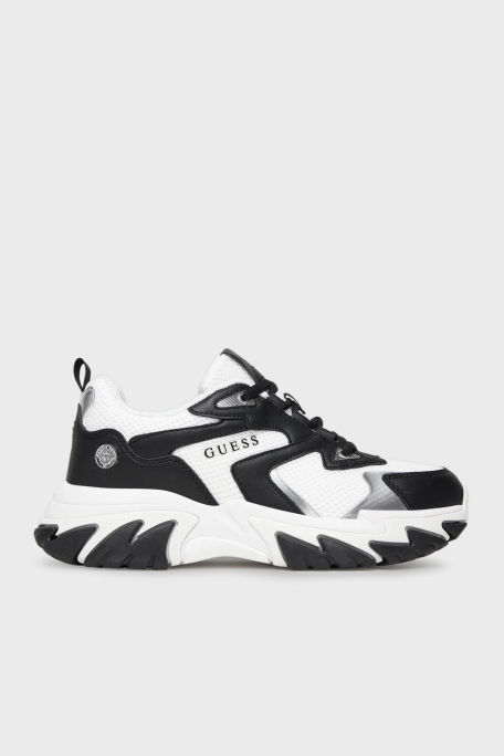 Guess Notiss Logolu Bağcıklı Sneaker FLPNTSELE12 Kadın Ayakkabı