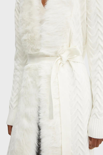 Marciano by Guess Paula Yumuşak Tüylü Regular Fit Şal Yaka Uzun