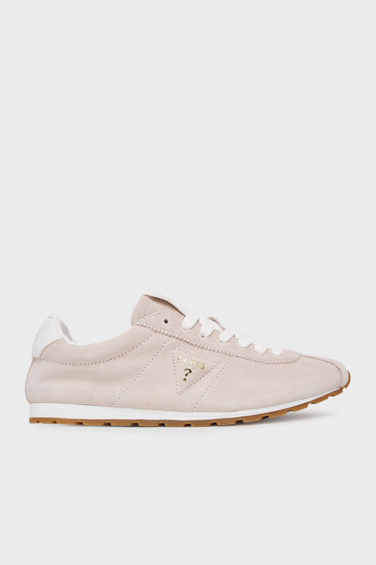 Guess Tiah Deri Karışımlı Logolu Sneaker  FLPTH3SUE12 Kadın Ayakkabı FLPTH3 SUE12 PINK PEMBE