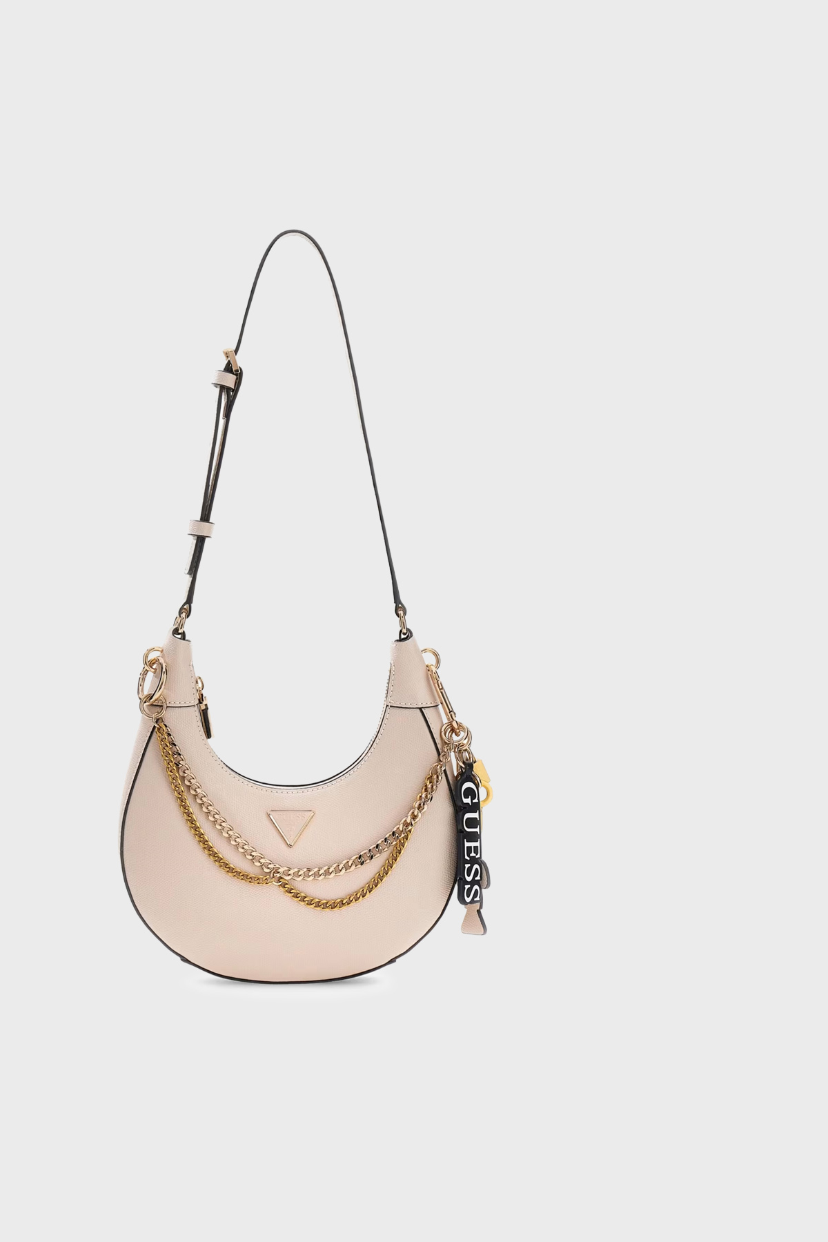Guess Zincir Detaylı Ayarlanabilir Askılı  HWBG9899180 Kadın Çanta HWBG98 99180 LTA BEJ