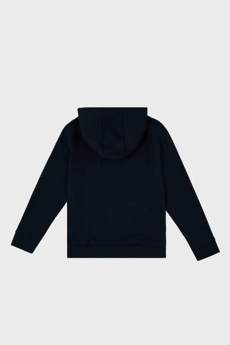 Hugo Boss Fermuarlı Kapüşonlu Çocuk 25L46 849 Sweat 25L46/849 MARINE LACİVERT - 2