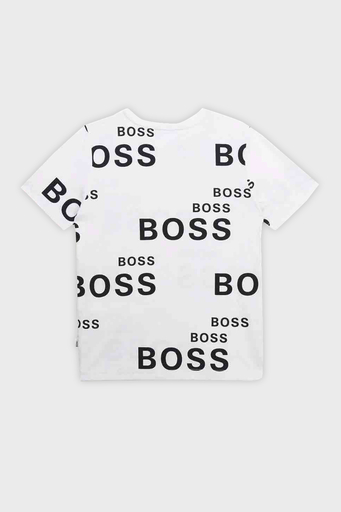 Hugo Boss Pamuklu Bisiklet Yaka Çocuk T Shirt 25G95/10B WHITE BEYAZ - 2
