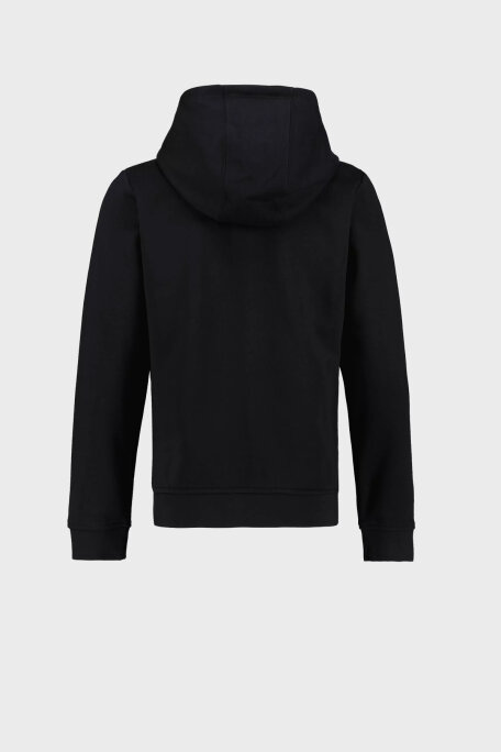 Hugo Boss Pamuklu Fermuarlı Kapüşonlu Çocuk Sweat 25M09/09B BLACK SİYAH - 3
