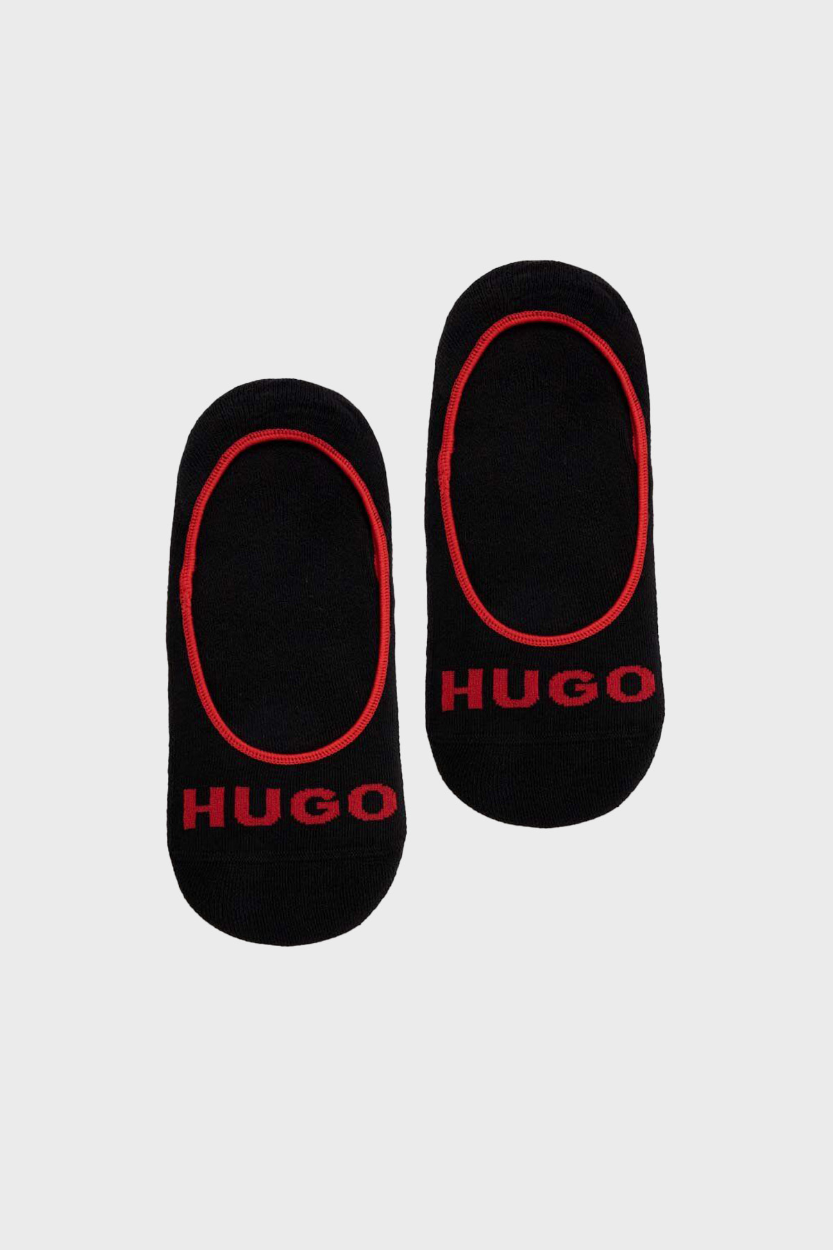 Hugo Logolu % 100 Pamuk Babet 3 Pack Erkek Çorap 50514921 001 SİYAH