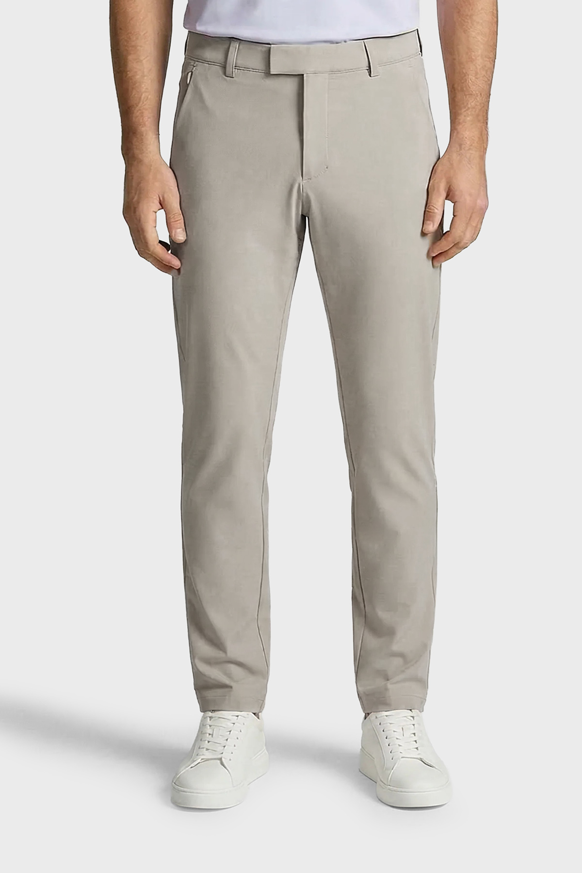 Isaora Normal Bel Daralan Paça Chino Erkek Pantolon ISR5311 BEJ BEJ