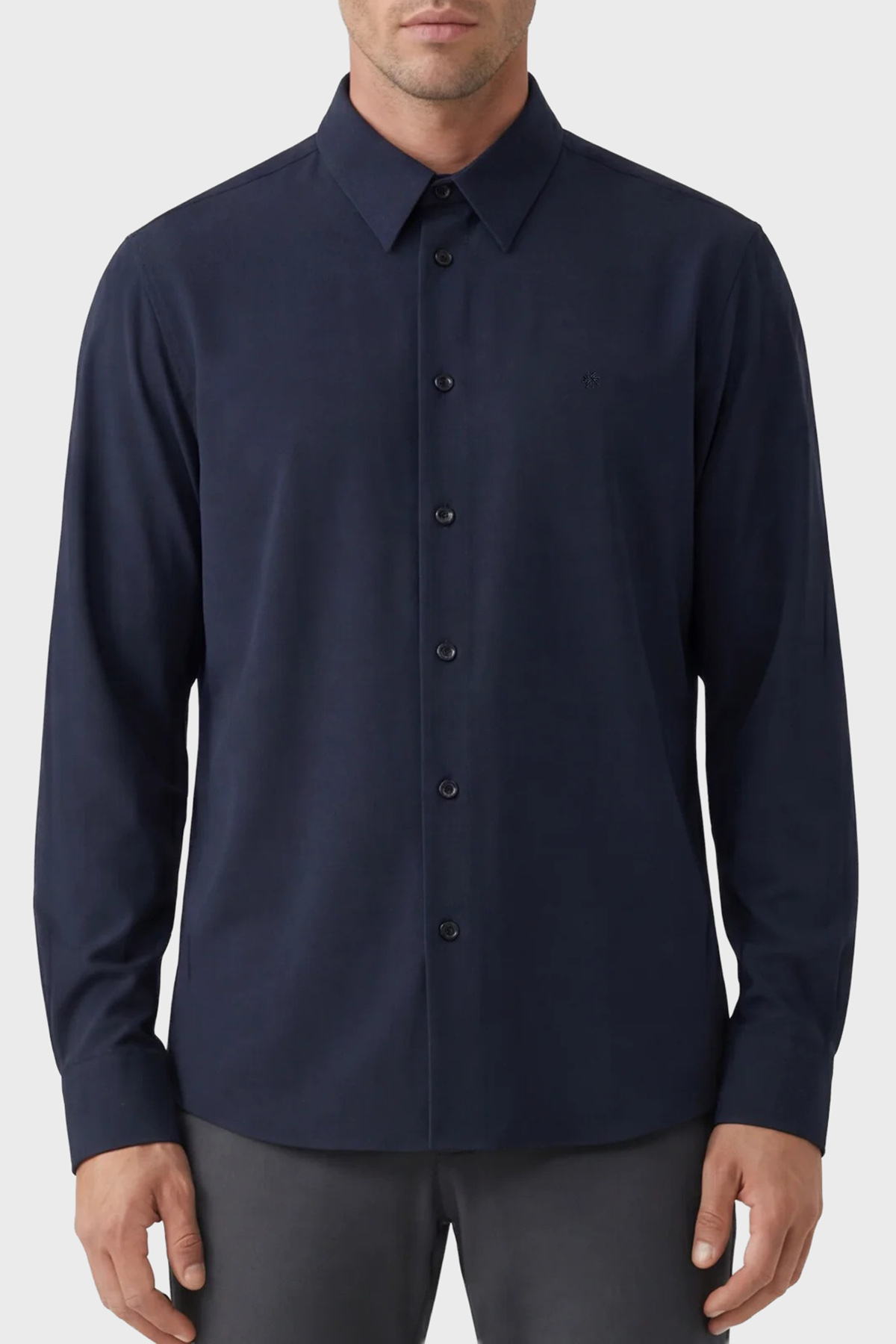 Isaora Regular Fit Klasik Yaka Uzun Kollu Erkek Gömlek ISR4134168 LACİVERT
