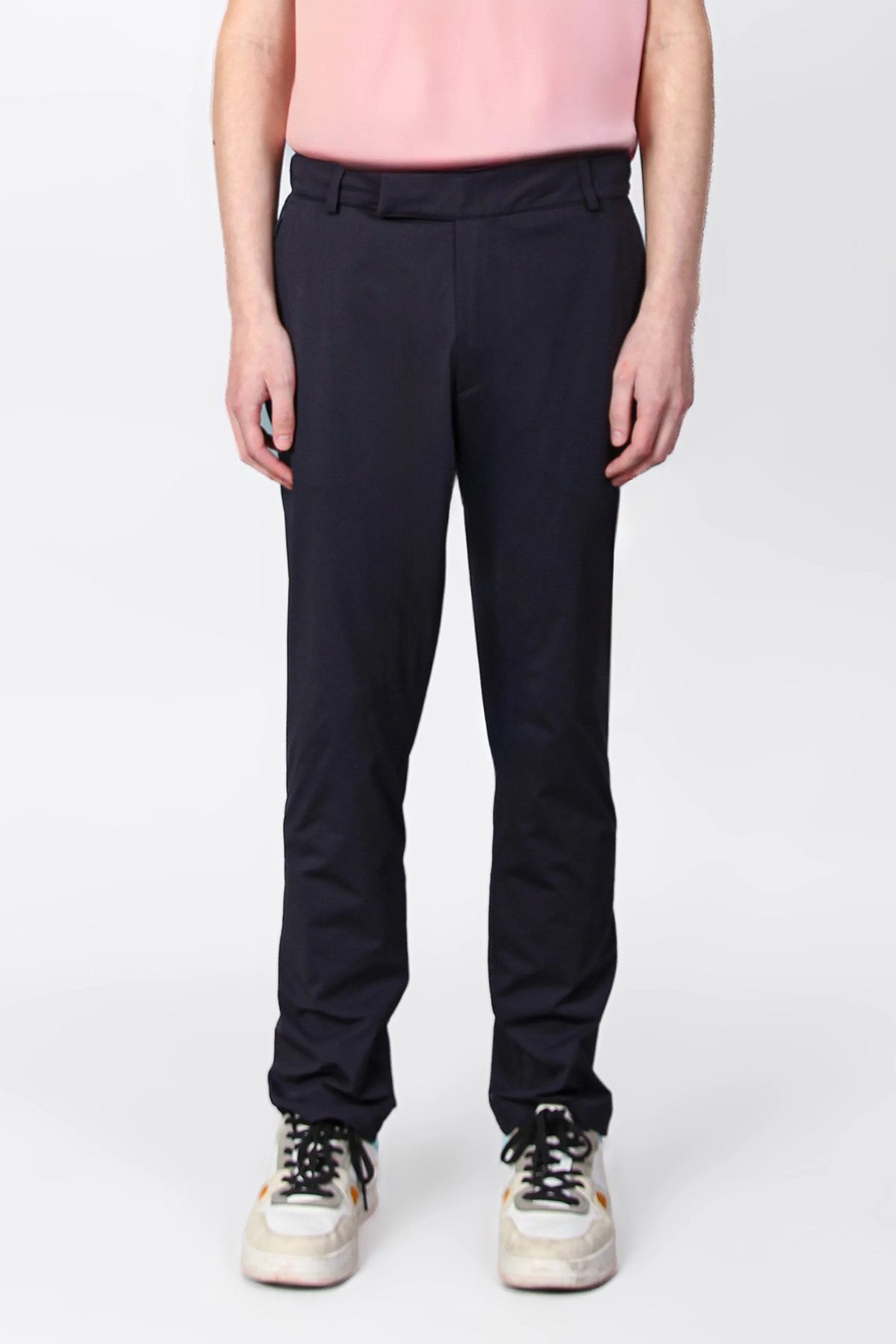 Isaora Relaxed Fit Normal Bel Düz Paça Chino Erkek Pantolon ISR5112 NAVY LACİVERT