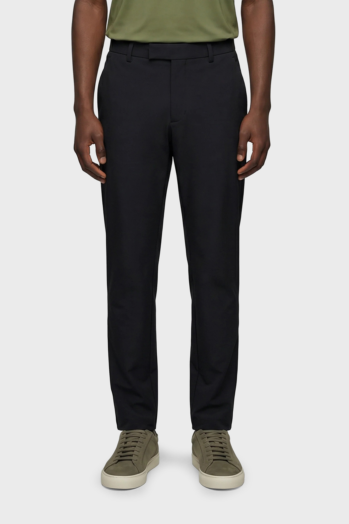 Isaora Relaxed Fit Normal Bel Düz Paça Chino Erkek Pantolon ISR51120 SİYAH
