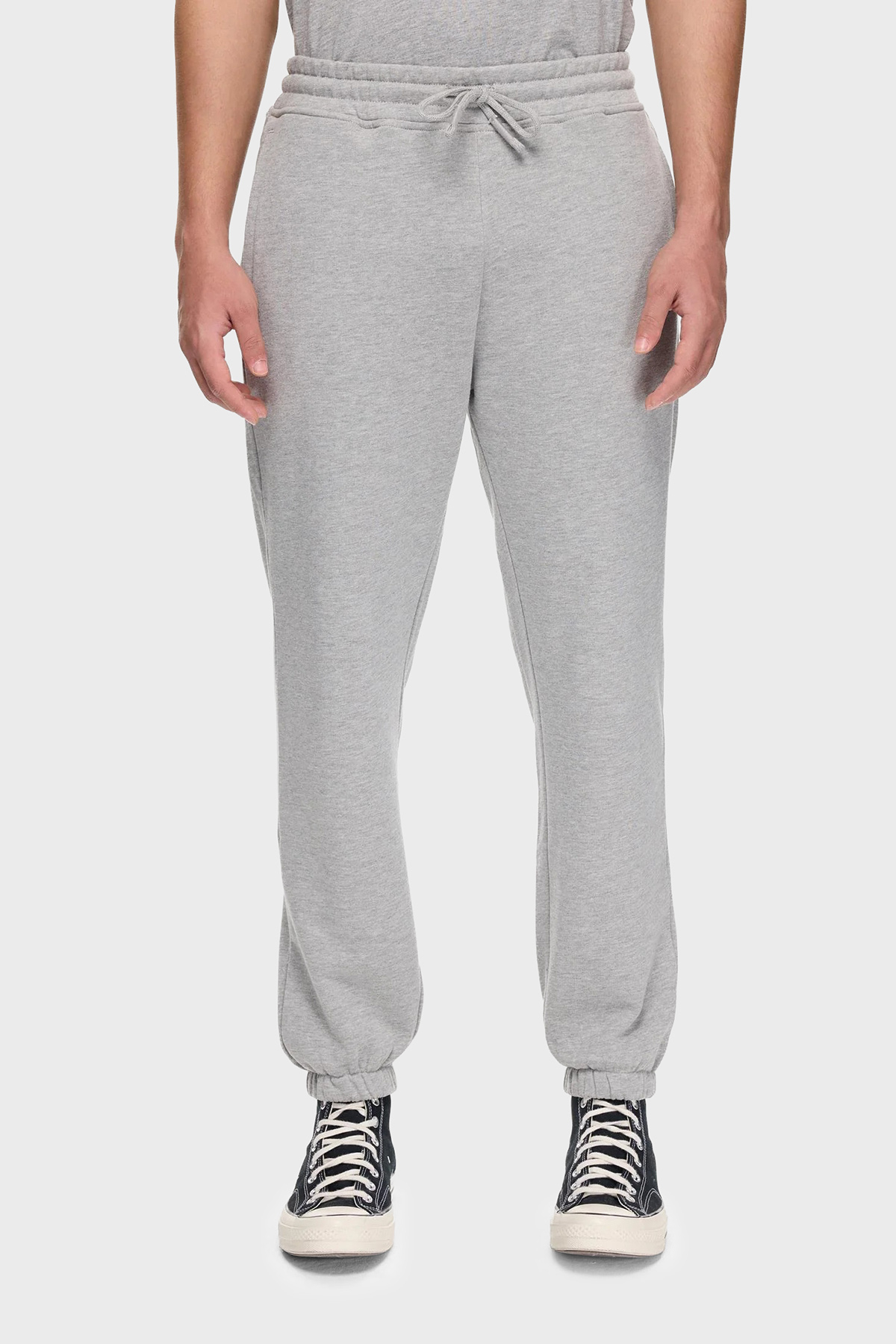Les Benjamins Regular Fit Normal Bel Ribanalı Paça Jogger Erkek Pantolon LBNOOSCORMUSP-308 AÇIK GRİ