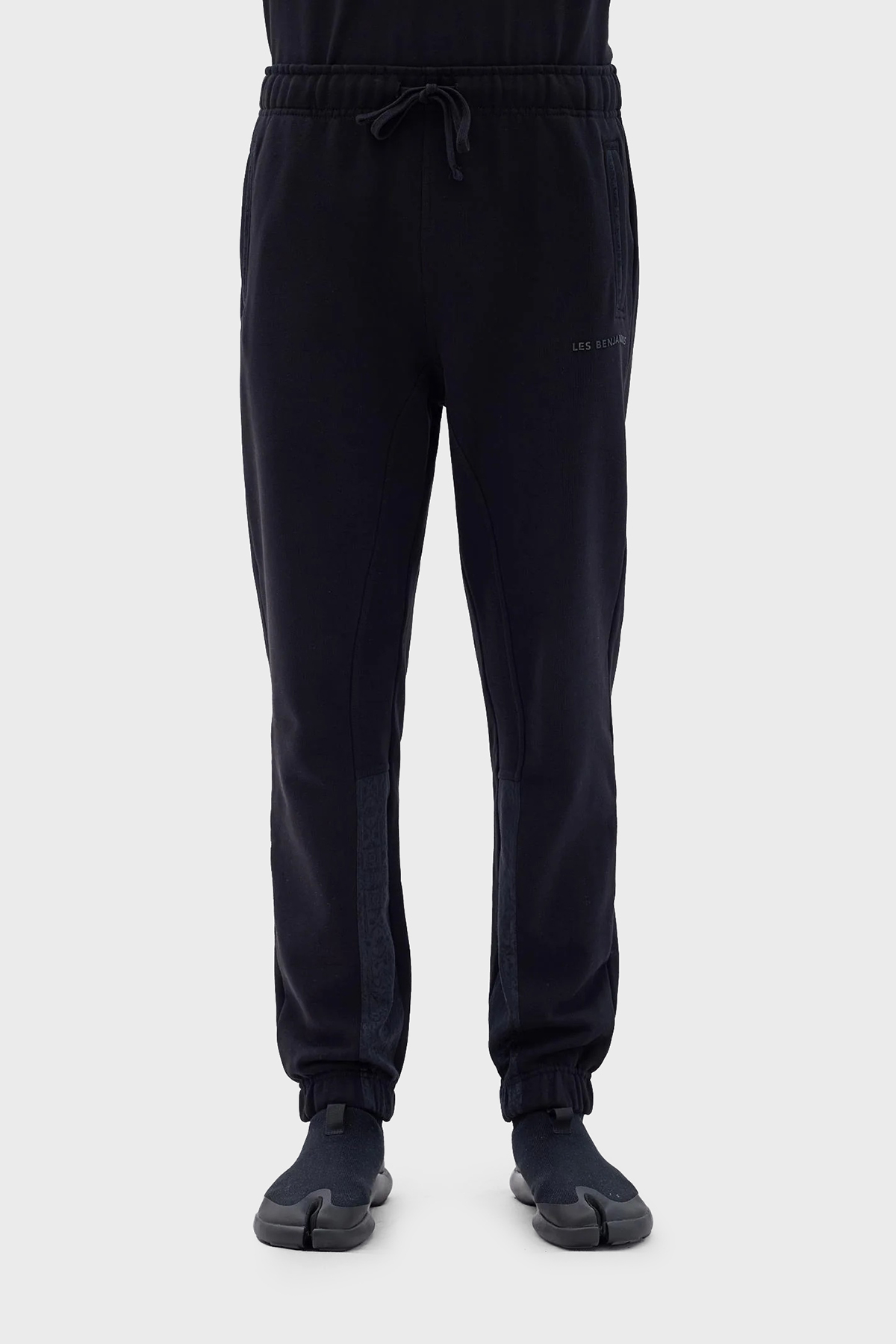 Les Benjamins Pamuklu Relaxed Fit Jogger Spor Erkek Pantolon LB23FWCLAMUSP-401 SİYAH