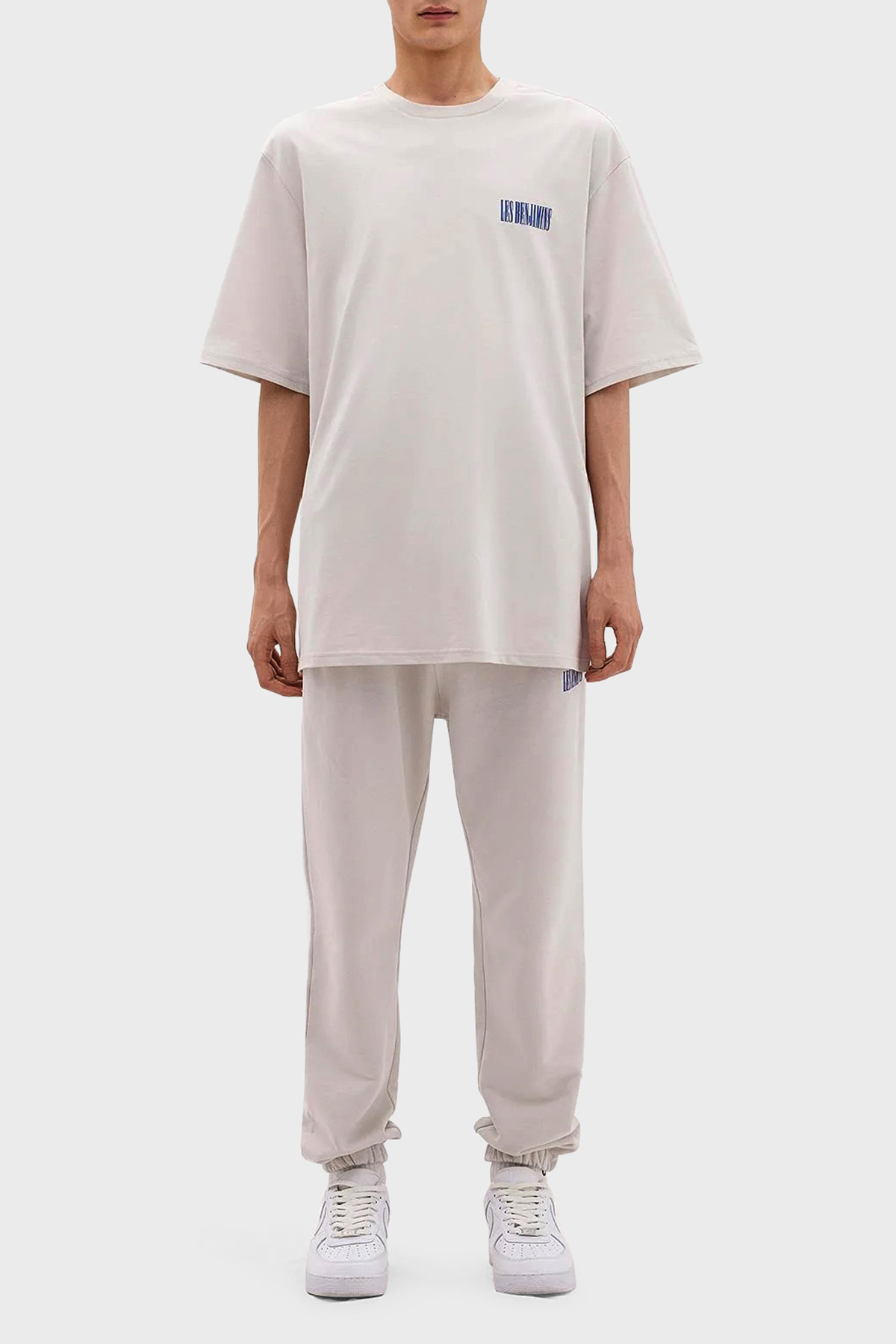 Les Benjamins Pamuklu Relaxed Fit Jogger Spor Erkek Pantolon LB24SSKISMUSP-003 Kil