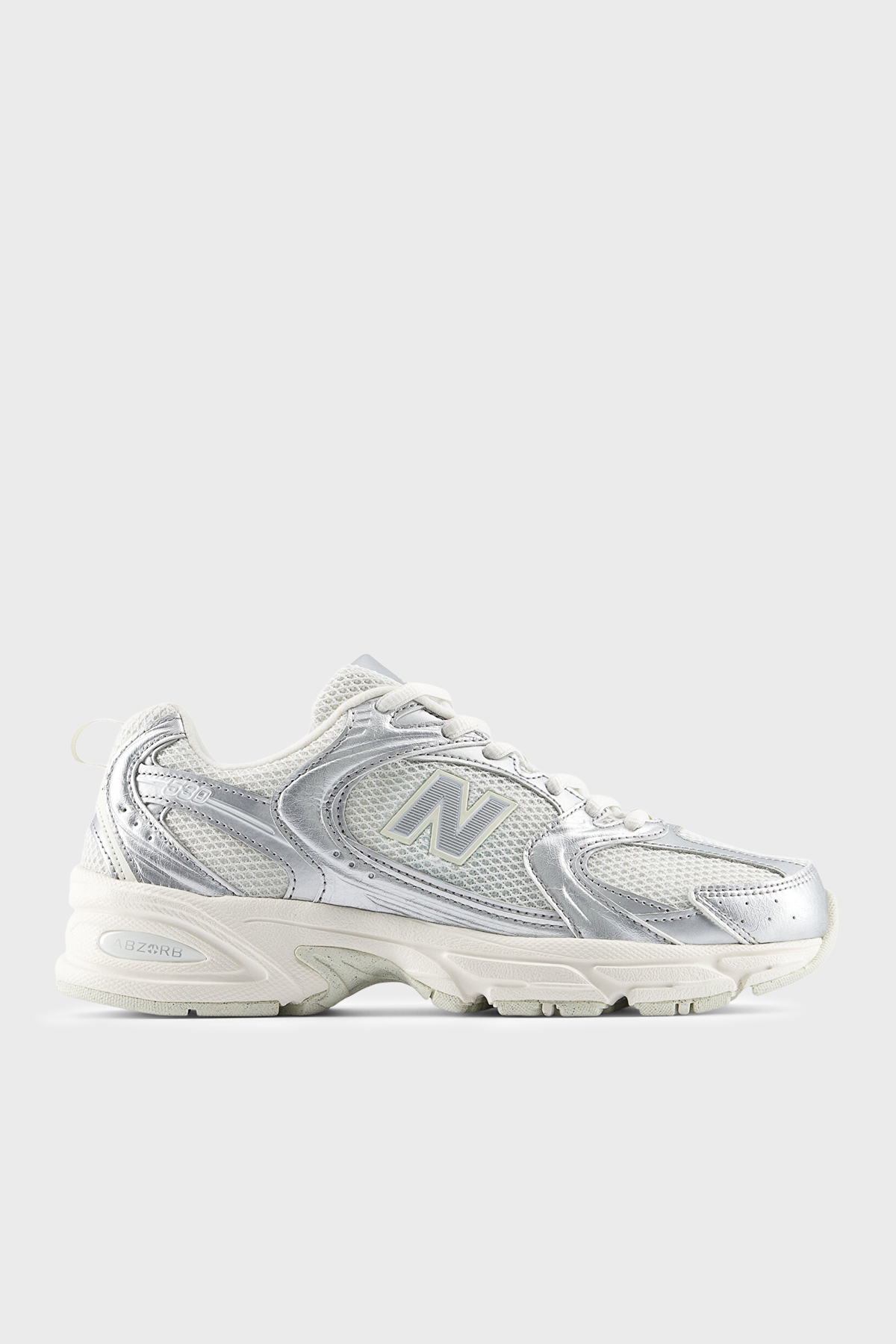 New Balance Logolu Sneaker Kadın Ayakkabı U5303IR EKRU-GÜMÜŞ
