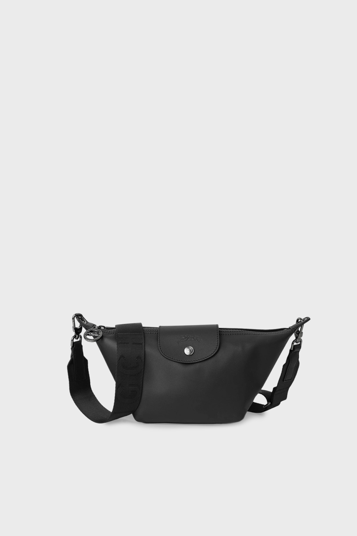 Longchamp Hakiki Deri Çıkarılabilir Askılı Kadın Çanta 10212987 001 SİYAH