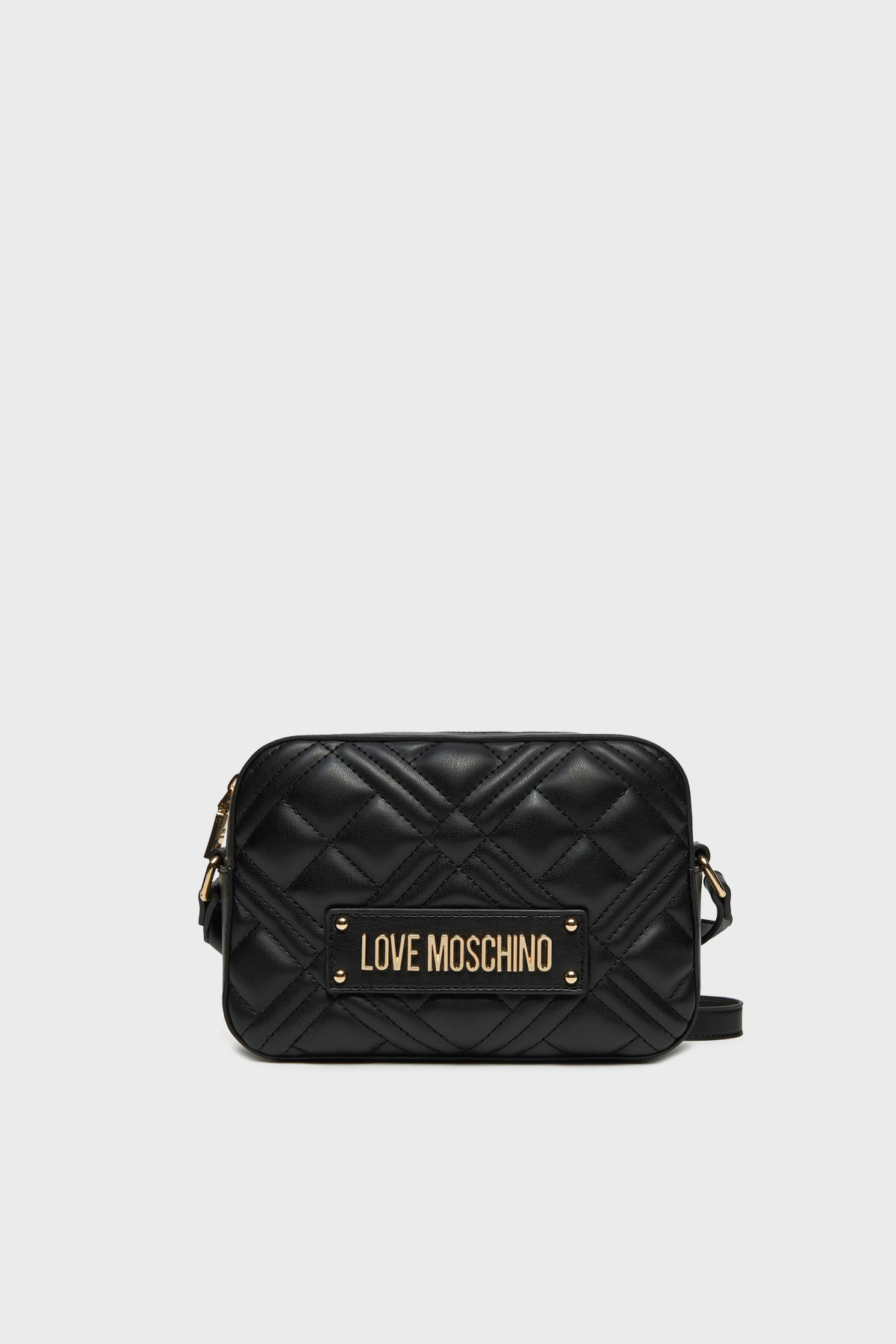 Love Moschino Kapitoneli Ayarlanabilir Askılı Kadın Çanta JC4150PP1MLA0000 SİYAH