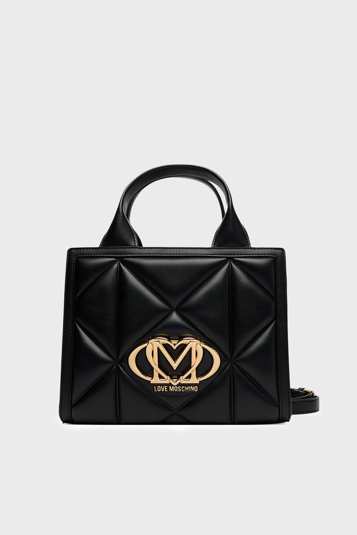 Love Moschino Kapitoneli Çıkarılabilir Askılı Kadın Çanta JC4081PP1OLC0000 SİYAH